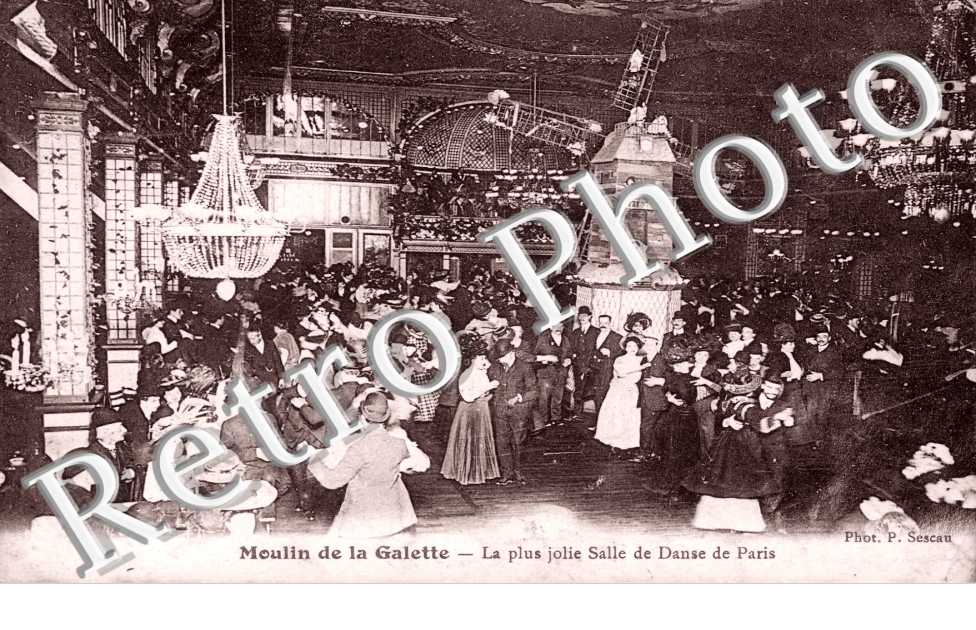 le Moulin de la Galette  La plus jolie salle de danse dans Paris - Montmartre