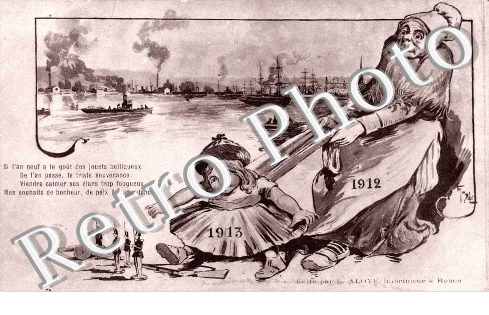 l'an neuf a le gout des Jouets Belliqueux 1912-1913