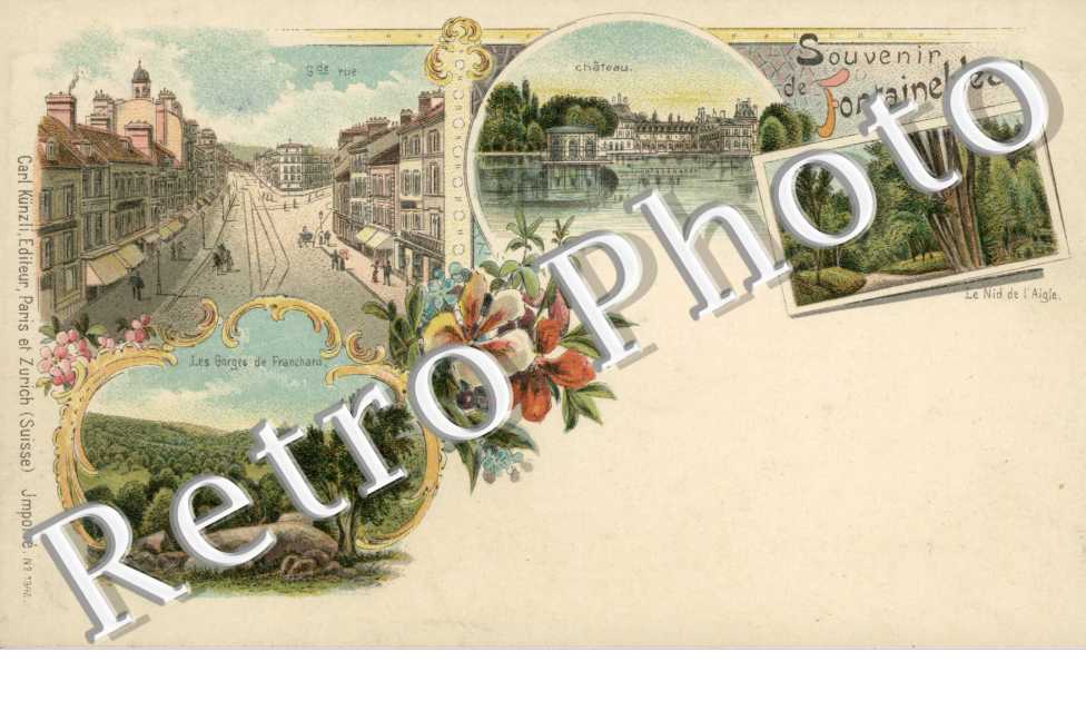 Grande rue  Les gorges de Franchard Le Nid de l'Aigle