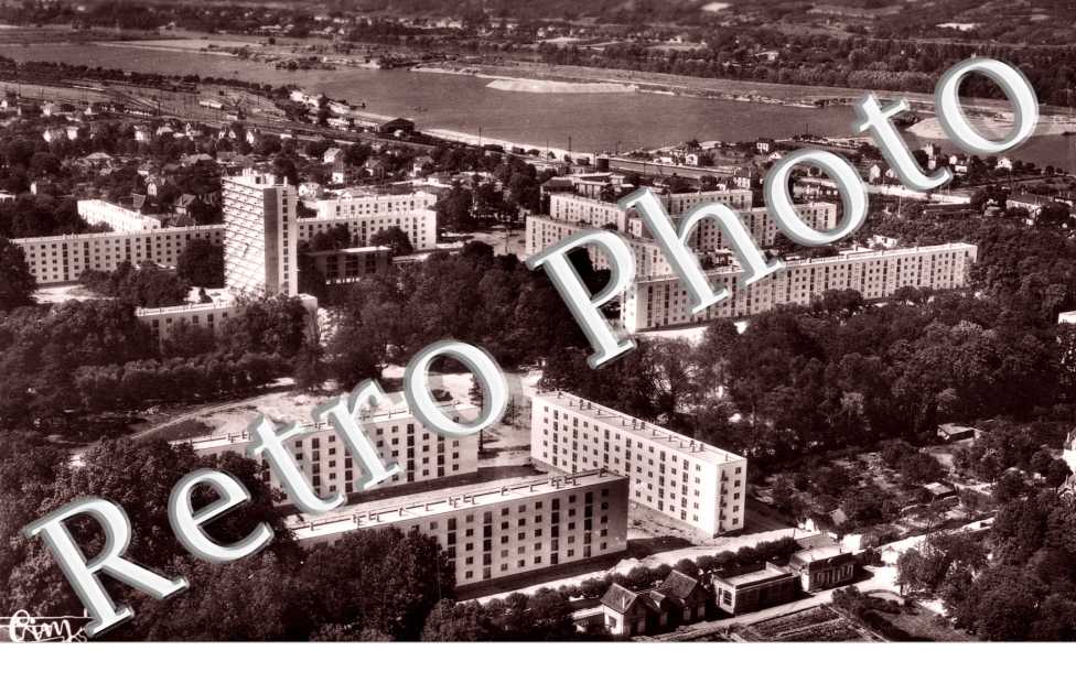 Les nouveaux immeubles du parc - Vue aerienne