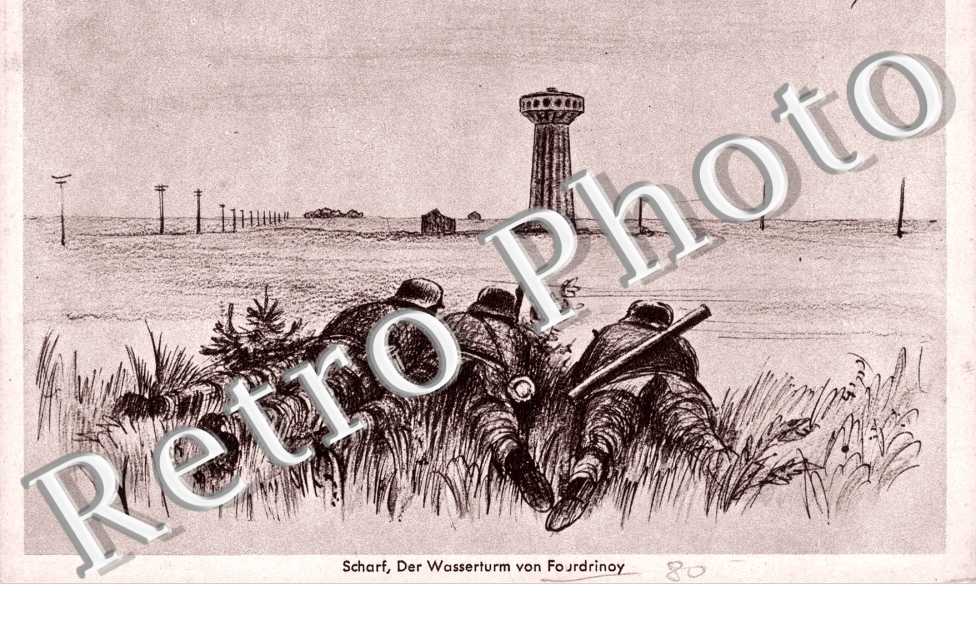 scharf, der Wassertum von Fourdrinoy