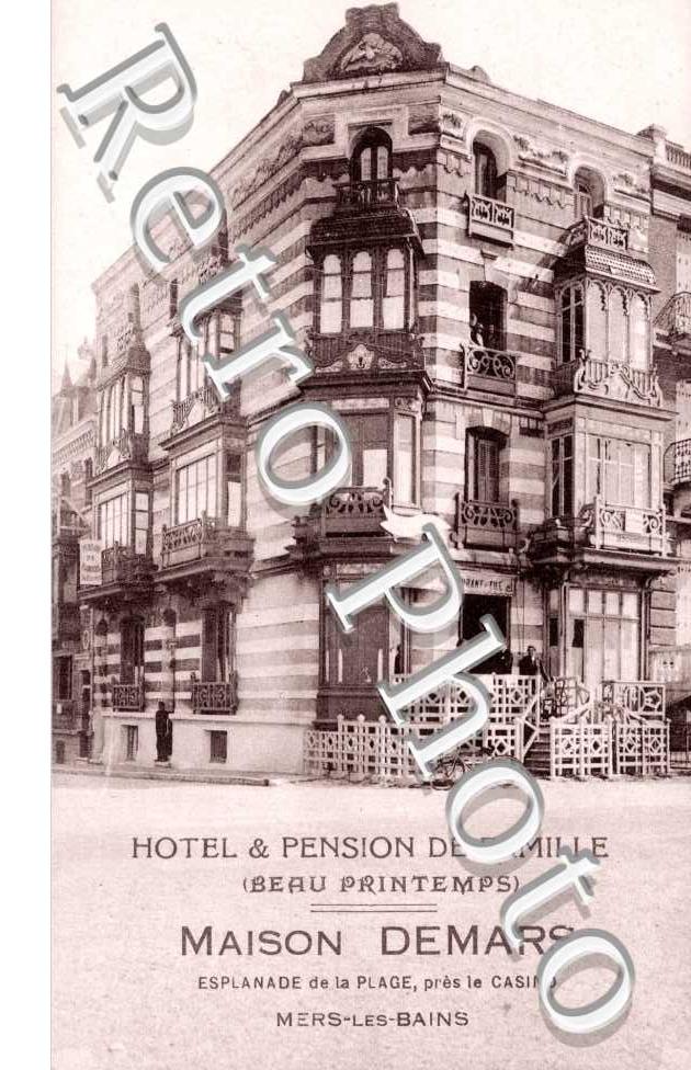 hotel pension de famille Beau Printemps Maison Demars Esplanade de la plage