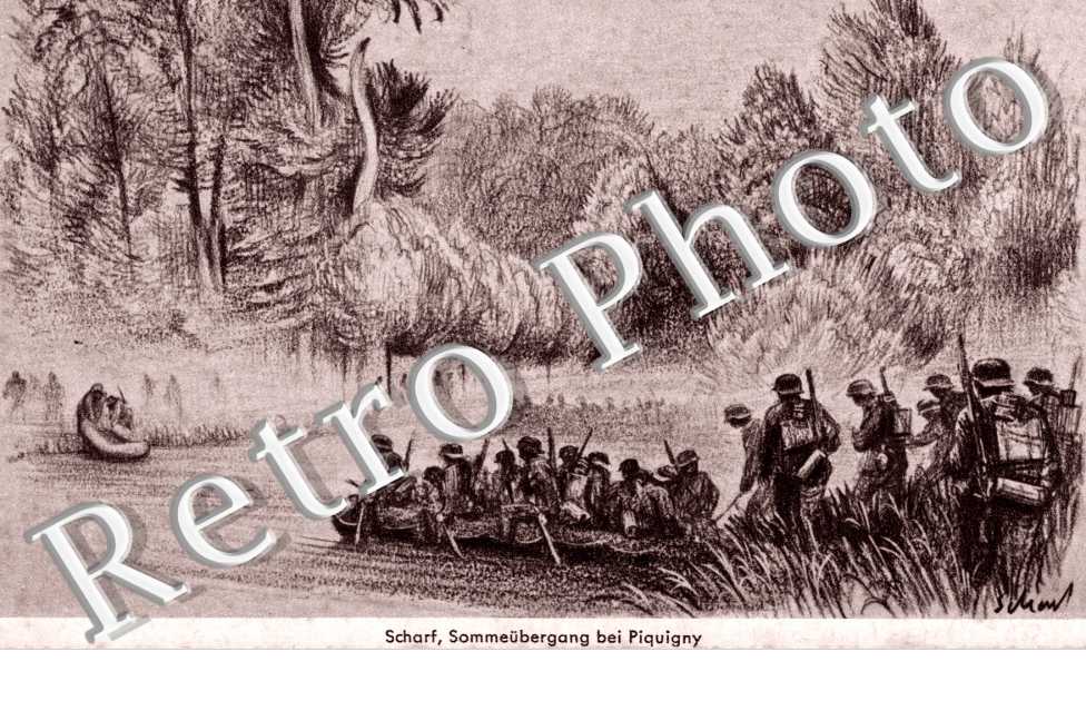 Scharf, sommeubergang bei Picquigny