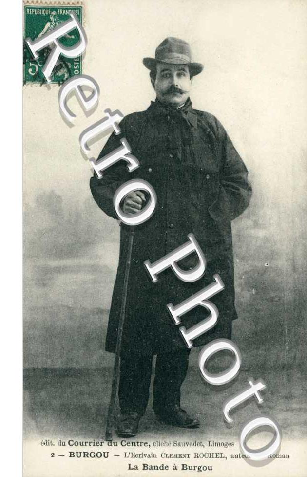 l&#039;ecrivain Clement Rochel auteur du roman La Bande a Burgou
