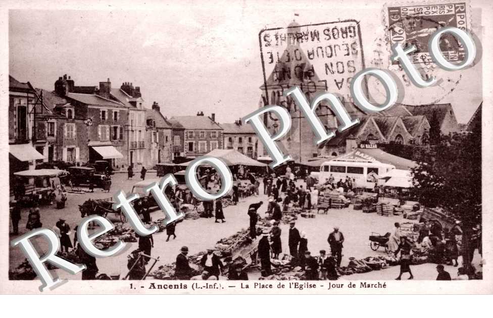 la Place de l&#039;eglise Jour de marche