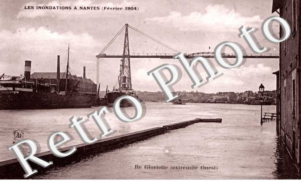 Ile Gloriette Inondations 1904
