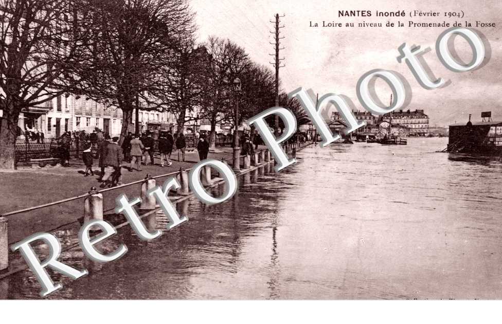 la Promenade de la Fosse Inondations 1904
