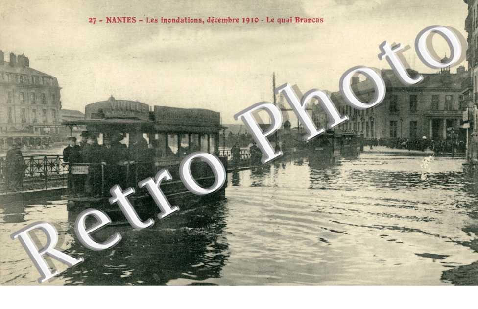 le quai Brancas Inondations 1910