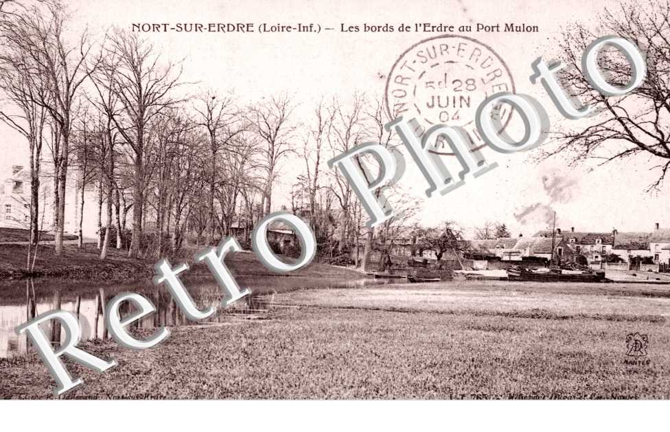 Les bords de l&#039;Erdre au Port Mulon