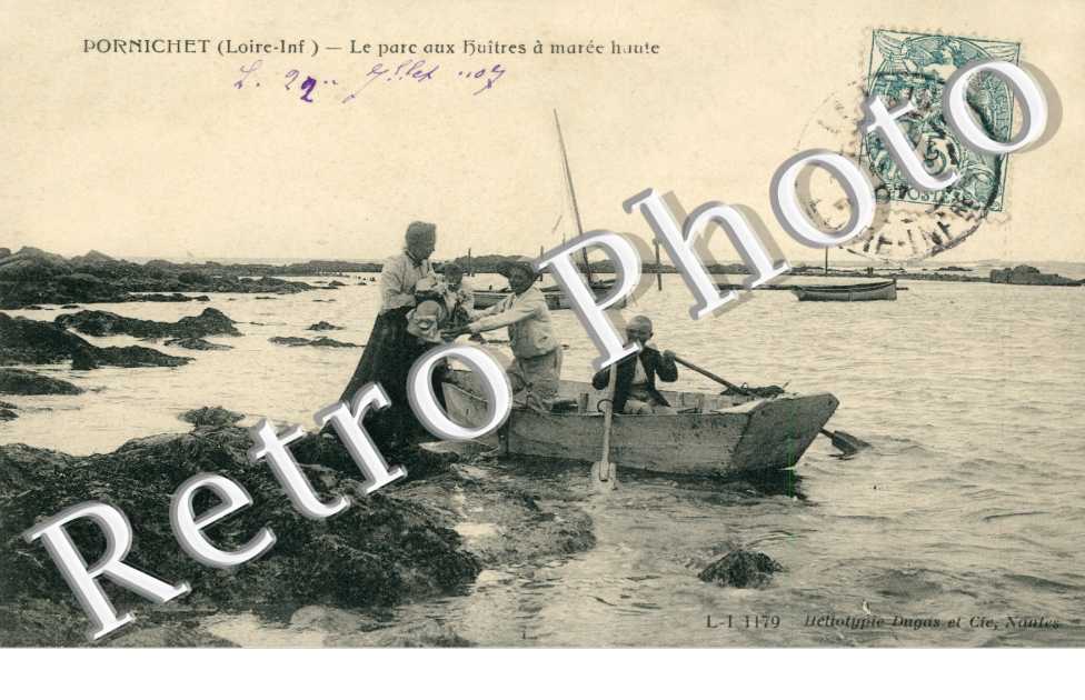 le parc aux huitres a maree haute