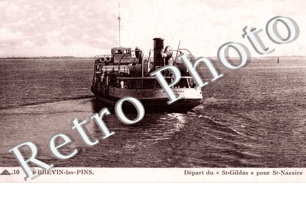 Depart du Saint Gildas pour Saint-Nazaire