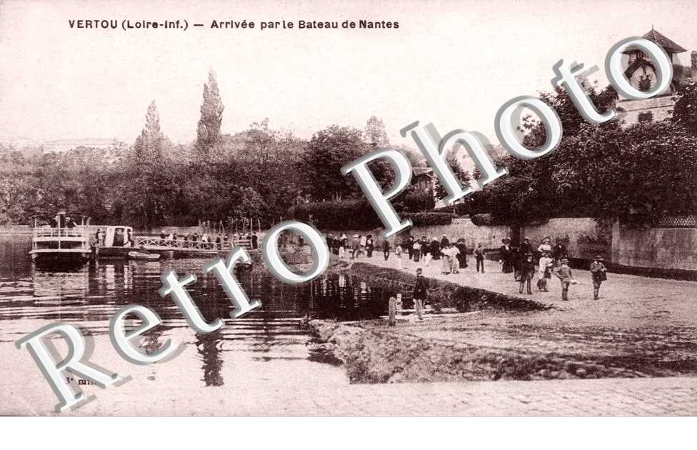 arrivee par le bateay de Nantes