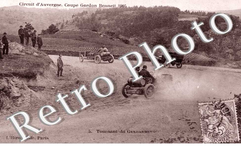 Tournant du gendarme coupe Gordon Bennett 1905