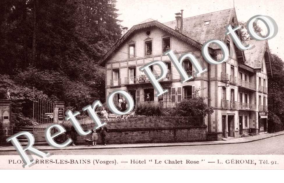 l&#039;hotel Le Chalet Rose  L. Gerome Tel. 91