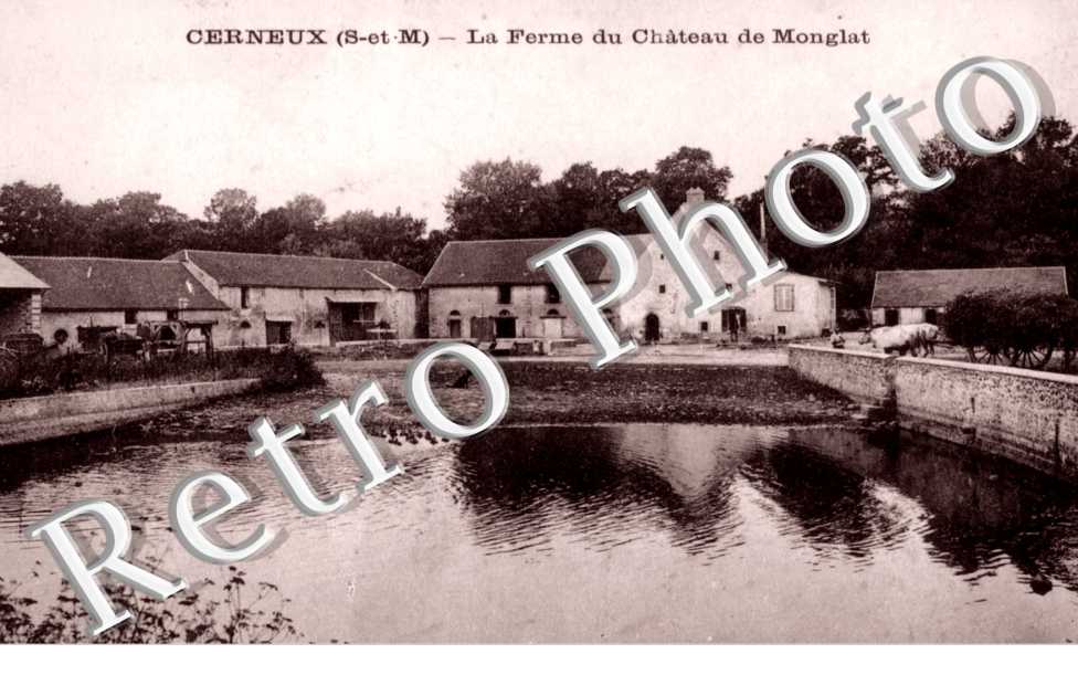 la ferme du chateau de Montglat