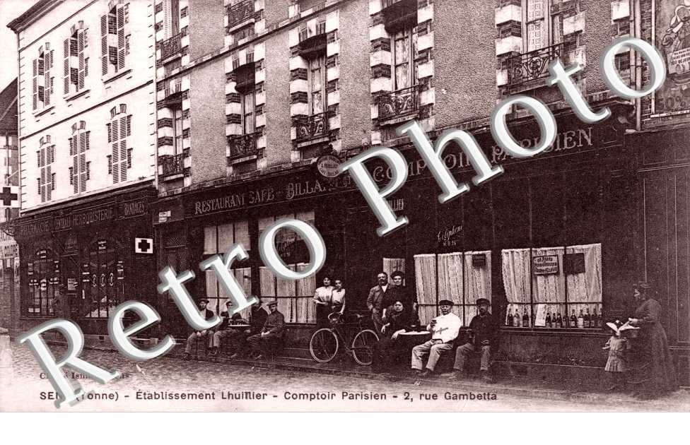 Etablissement Lhuillier Comptoir Parisien 2 rue Gambetta