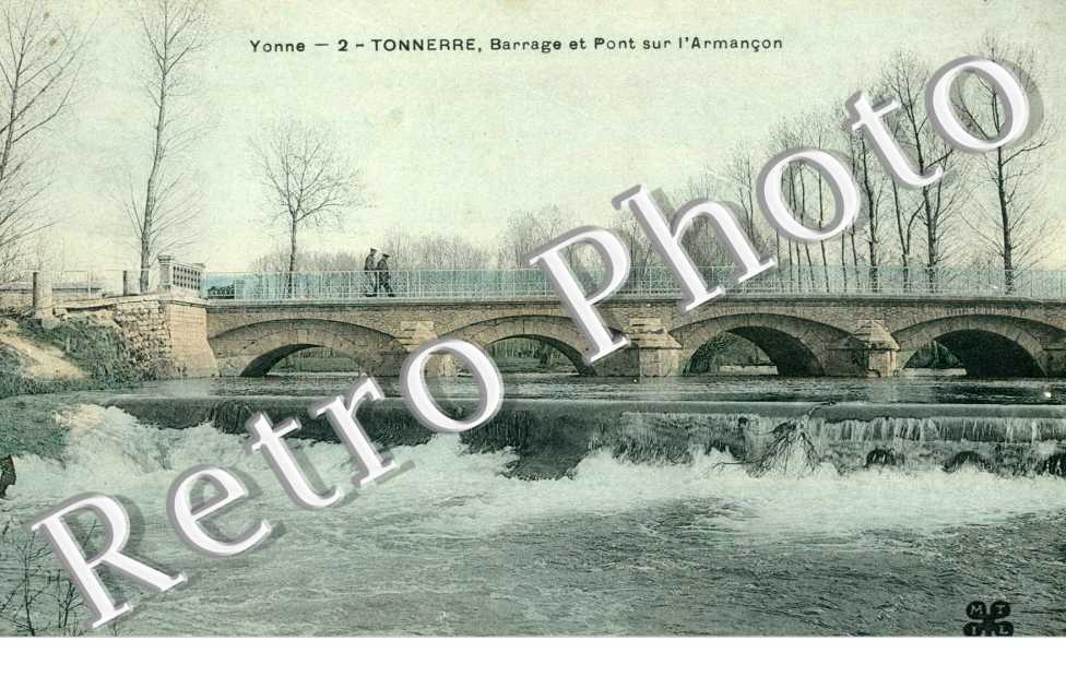 barrage et pont sur l&#039;Armancon