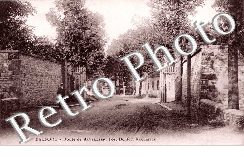 route de Bavillier Fort Denfert Rochereau