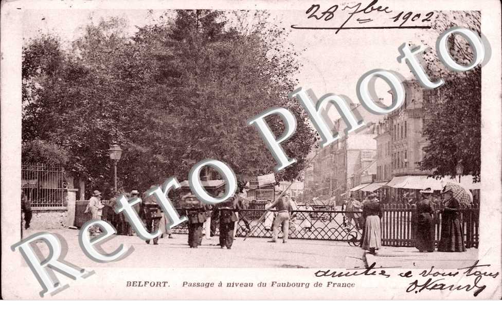 pasage a niveau du Faubourg de France