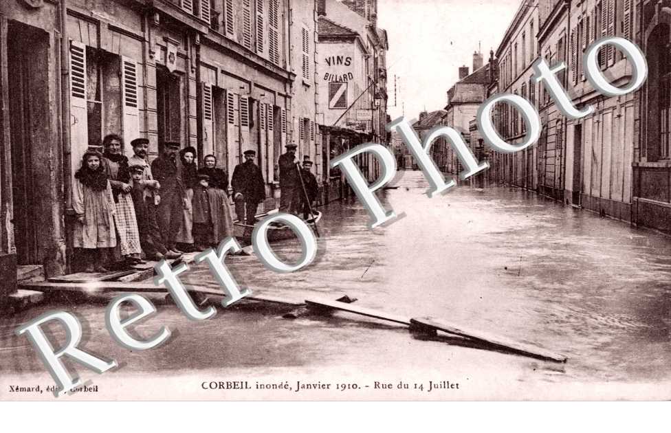 inondjanvier 1910 Rue du 14 juillet