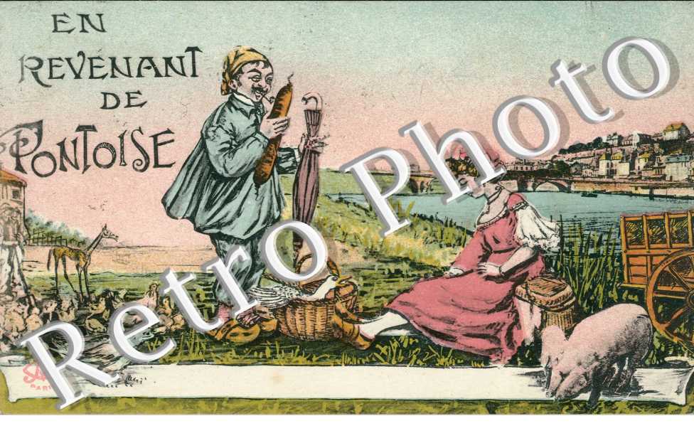 en revenant de Pontoise