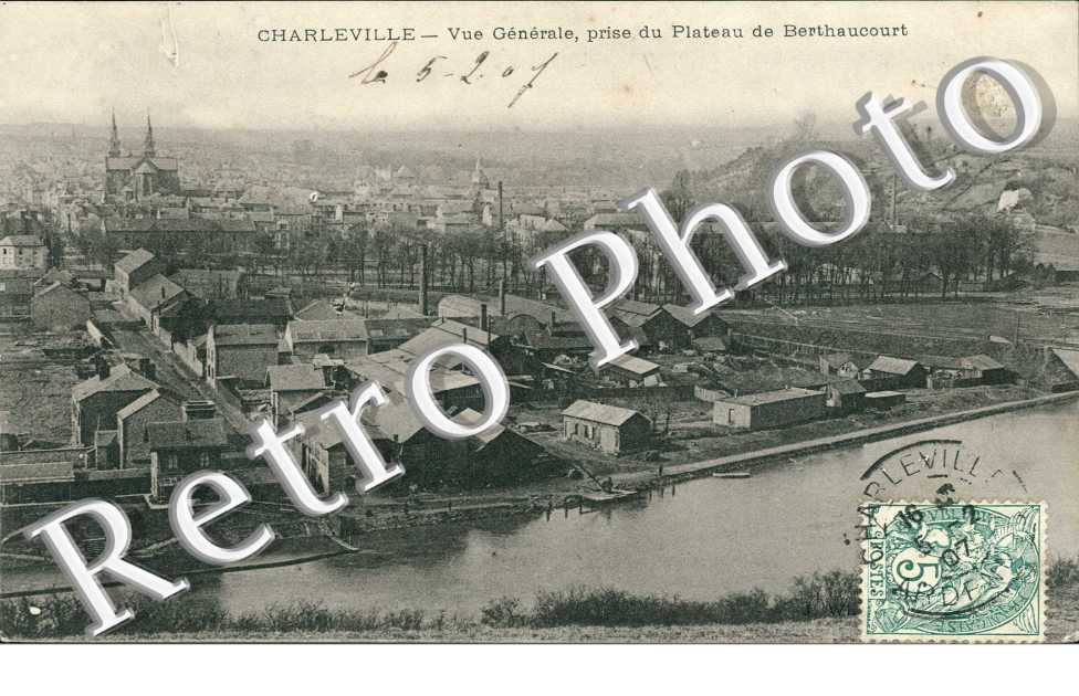 Vue generale prise du plateau de Berthaucourt