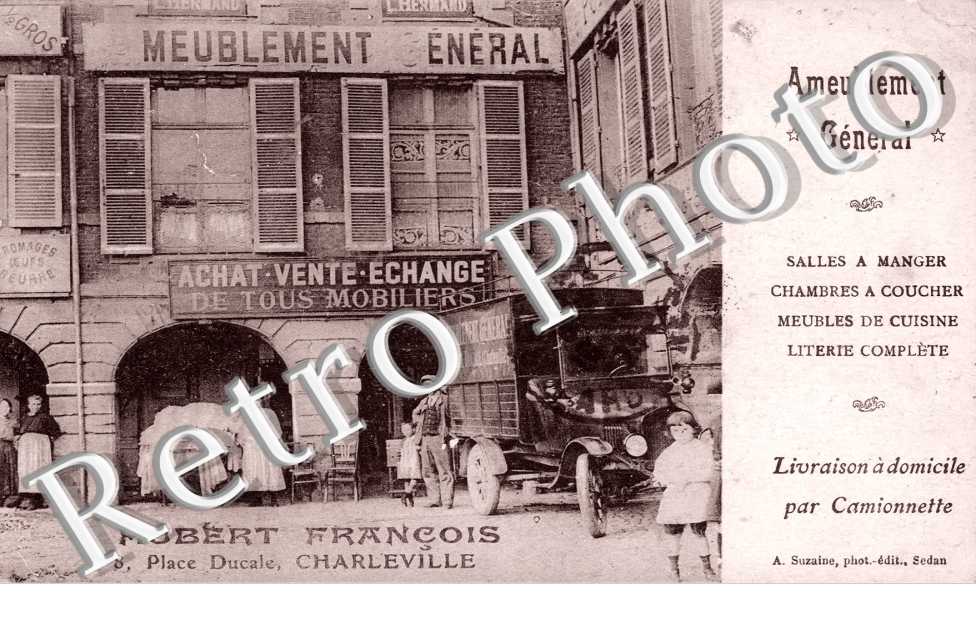 Ameublement general Hubert Francois 8 place Ducale