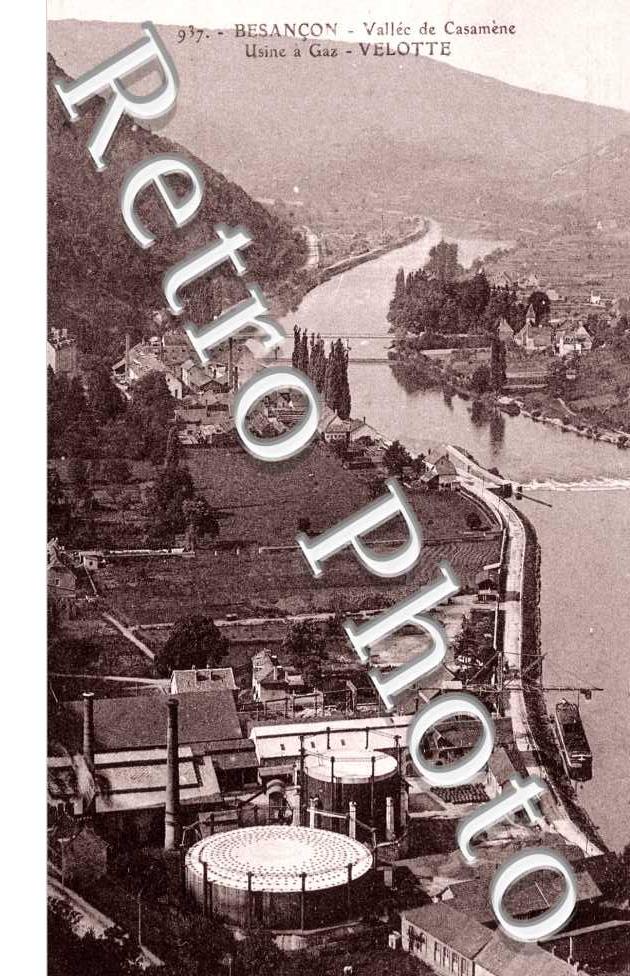 vallee de Casamene Usine a Gaz - Velotte