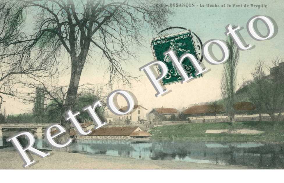 le Doubs et le Pont de Bregille
