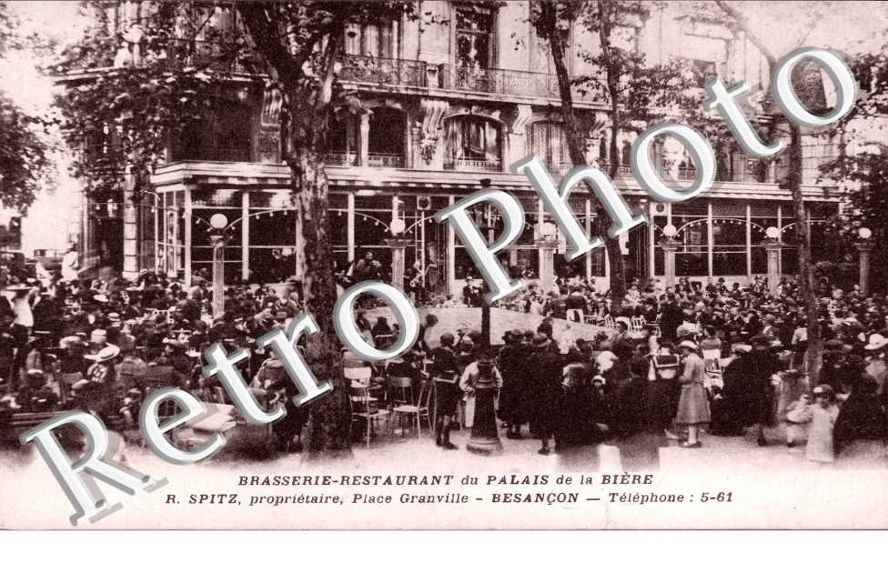 Brasserie Restaurant du Palais de la Biere R Spitz proprietaire Place Granville