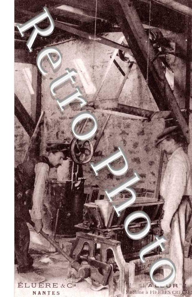 Eluere & Cie " L'Allur " machines a pierres creuses