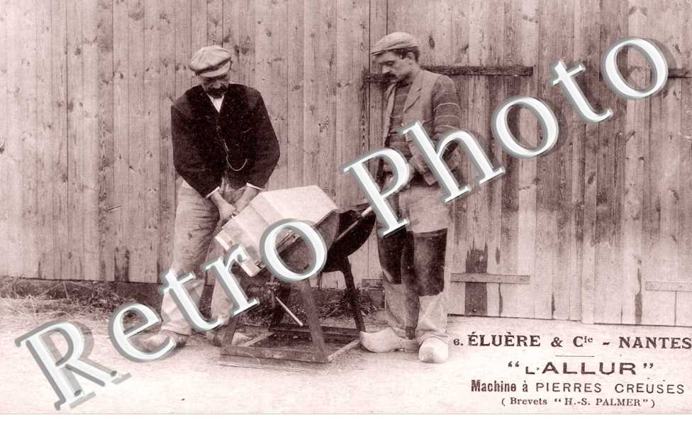 Eluere & Cie " L'Allur " machines a pierres creuses