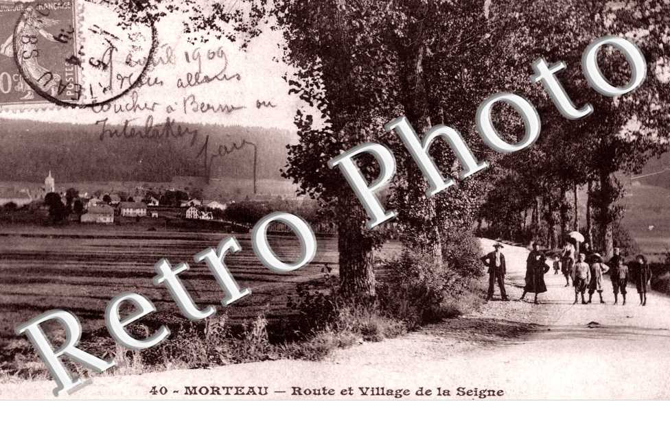 Route et Village de la Seigne