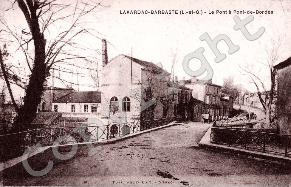 le pont a Pont de Bordes