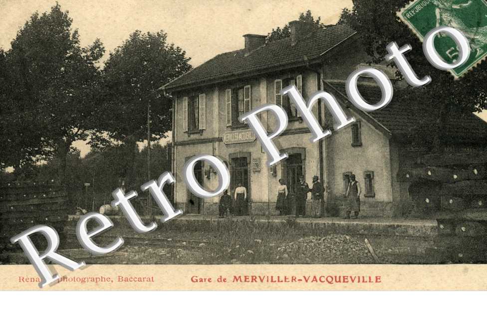 la gare de Merviller Vacqueville