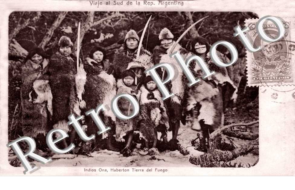 Indios Ona, Haerton Tierra del Fuego