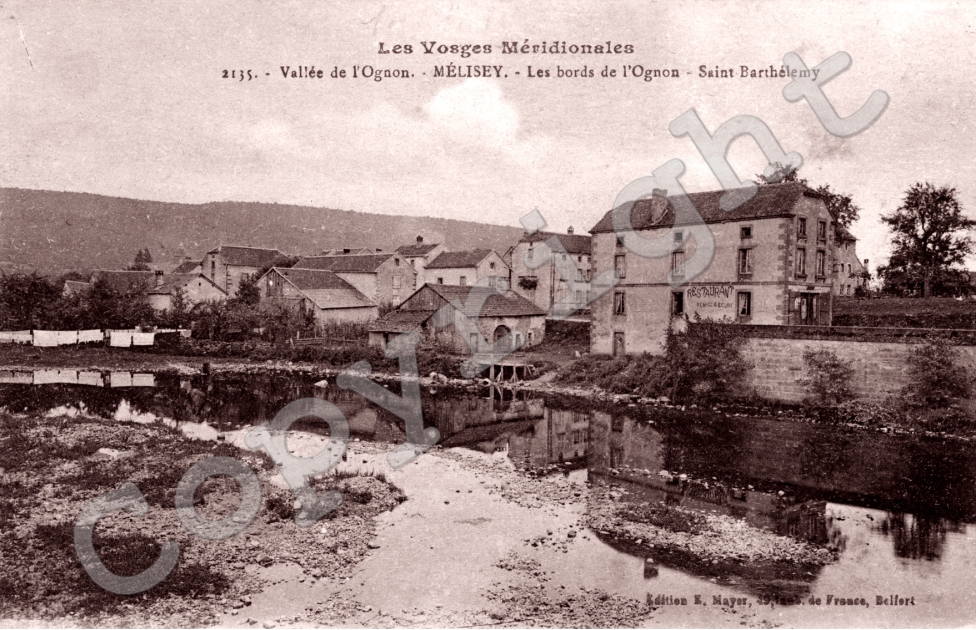 Melisey Les bords de l&#039;Ognon