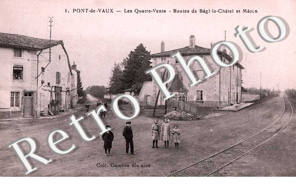 les Quatre Vents - routes de Bage le Chatel et Macon