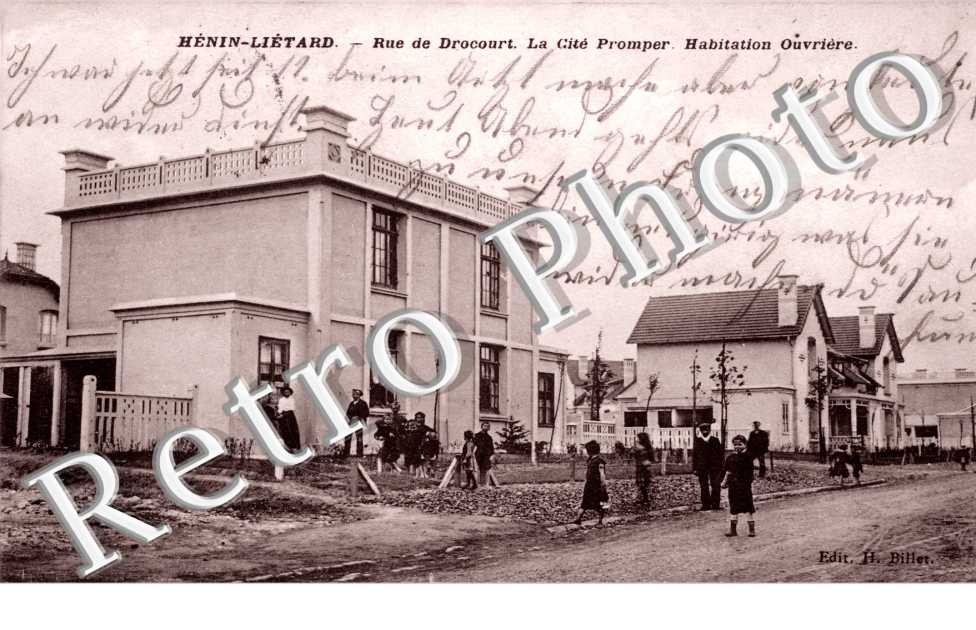 rue de Drocourt, la cite Promper, Habitation ouvriere