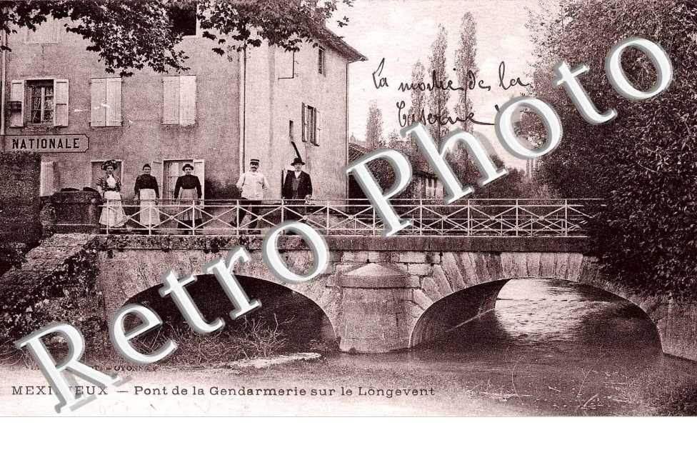 POnt de la Gendarmerie sur le Longevent