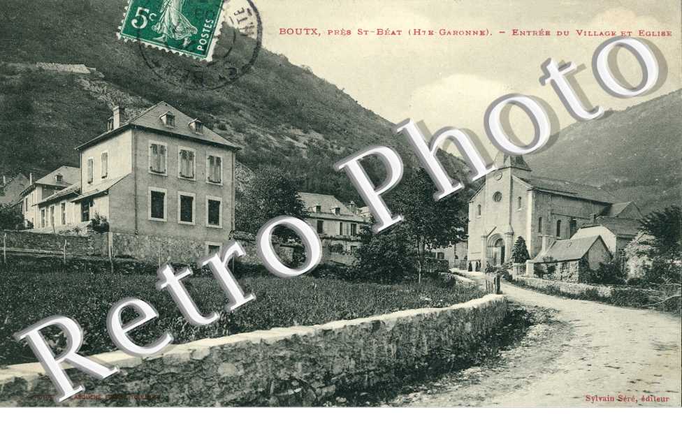 entree du village et eglise