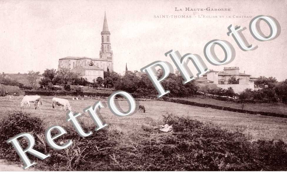 l&#039;eglise et le chateau