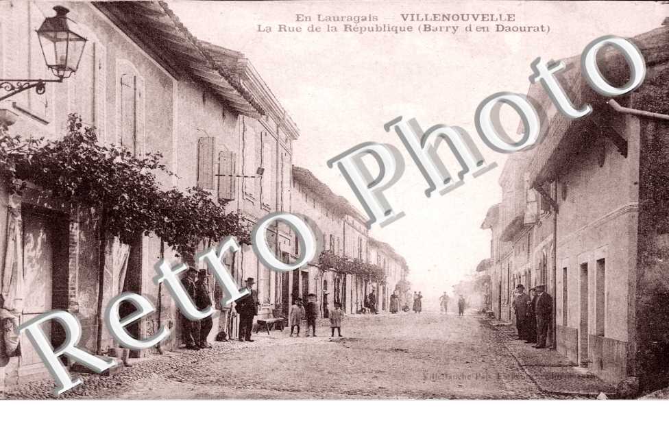 la rue de la Republique (Barry d&#039;en Daurat)