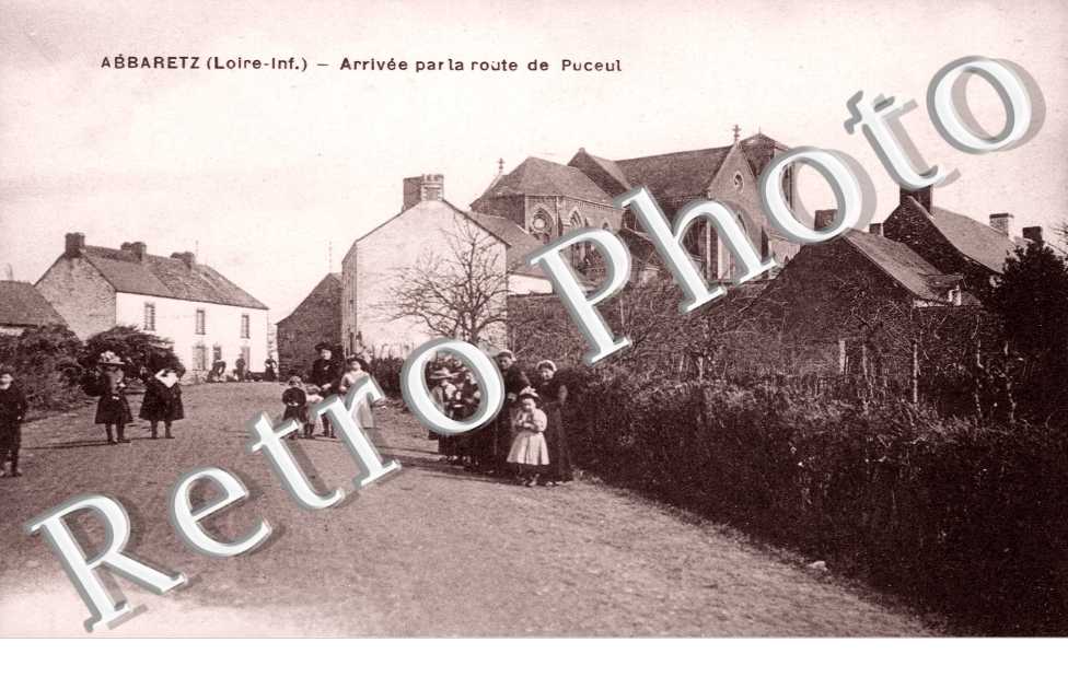 arrivee par la route de Puceul