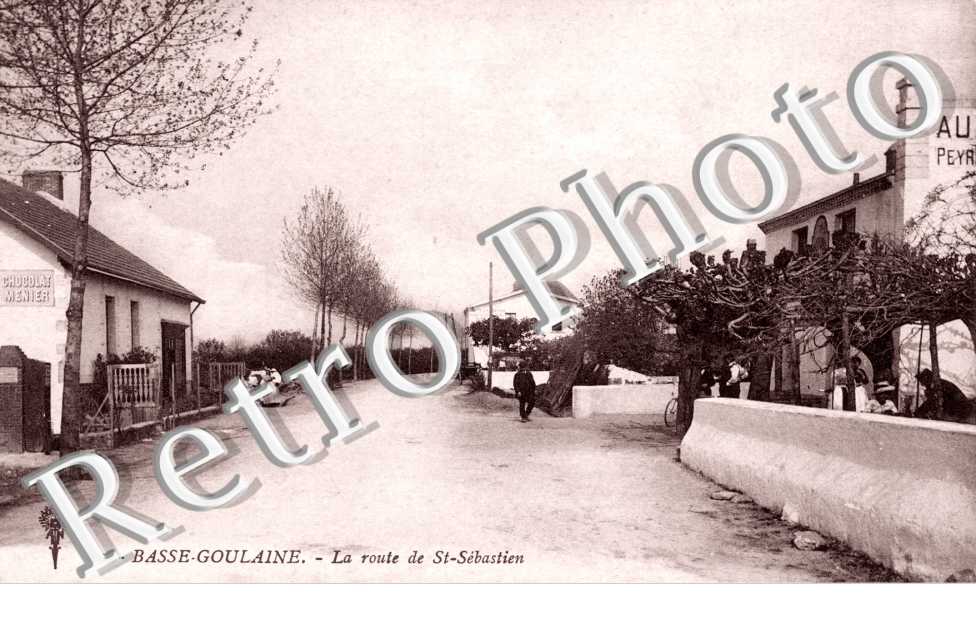 la route de Saint-Sebastien