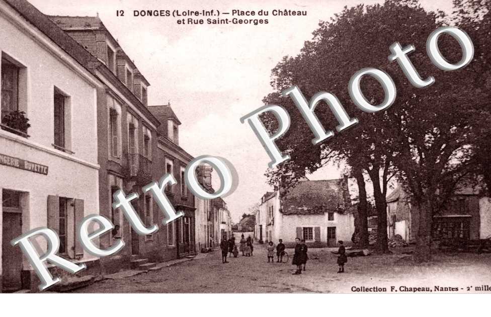 place du chateau et rue Saint-Georges