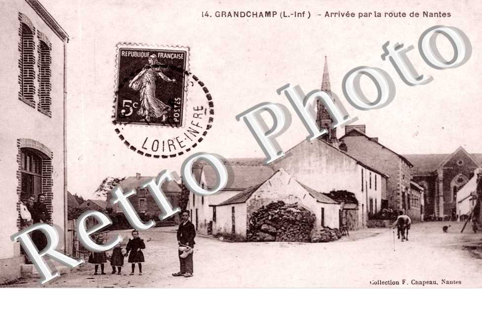 Arrivée par la Route de Nantes