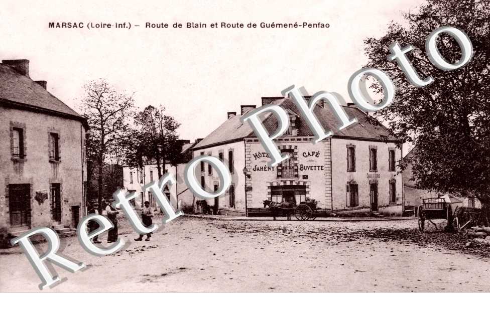 Route de Blain et route de Guemene Penfao