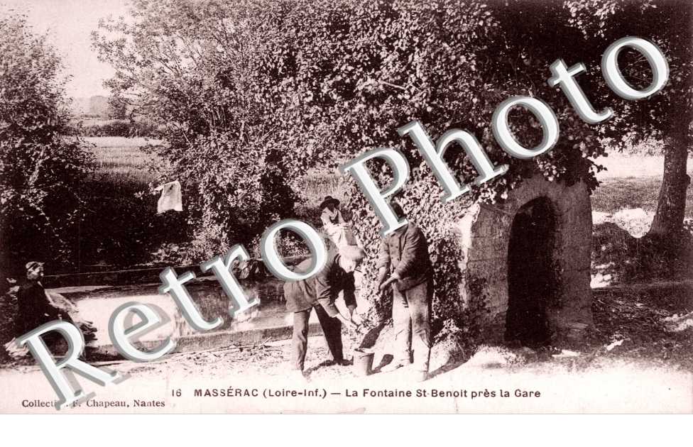 la fontaine Saint Benoit pres la gare