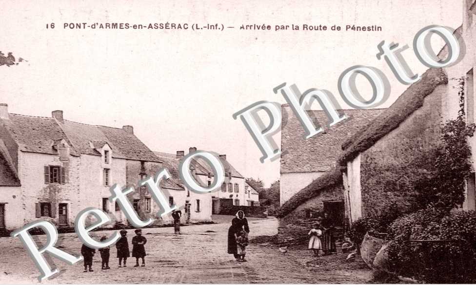 Pont d&#039;Armes en Asserac - Arrivee par la route de Penestin